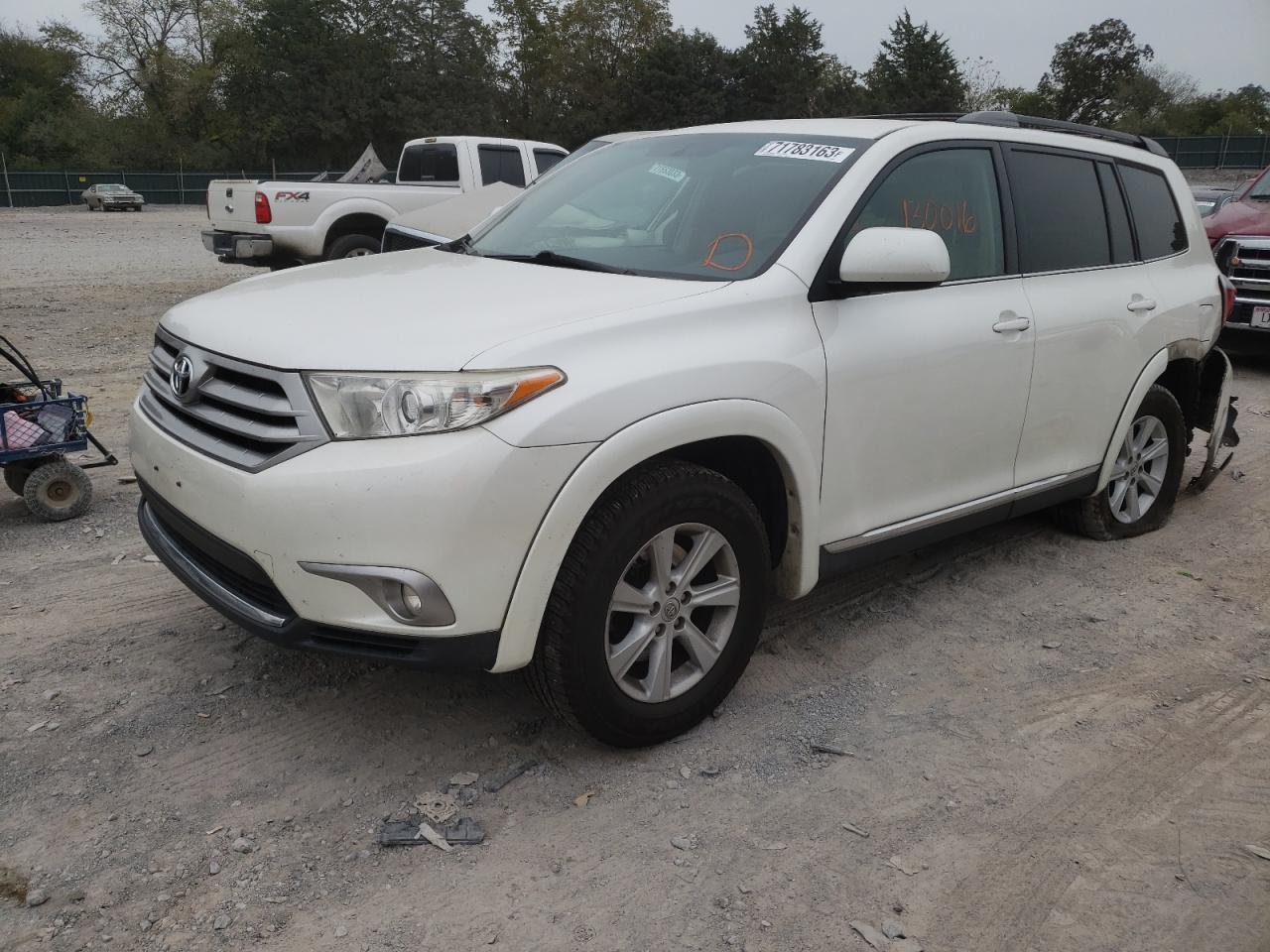 TOYOTA HIGHLANDER 2013 5tdzk3eh3ds128432