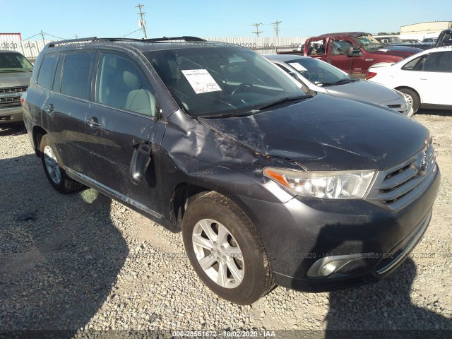 TOYOTA HIGHLANDER 2013 5tdzk3eh3ds132187