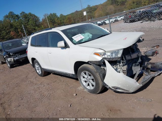 TOYOTA HIGHLANDER 2013 5tdzk3eh3ds135879