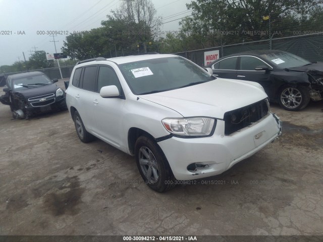 TOYOTA HIGHLANDER 2010 5tdzk3eh4as004648