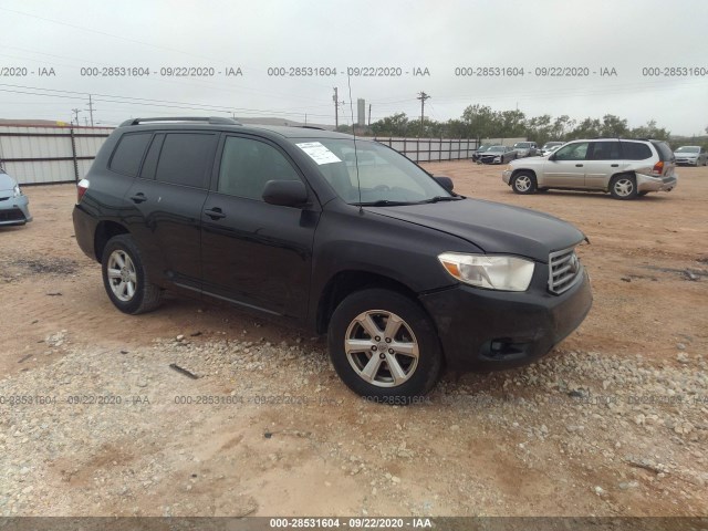 TOYOTA HIGHLANDER 2010 5tdzk3eh4as012376