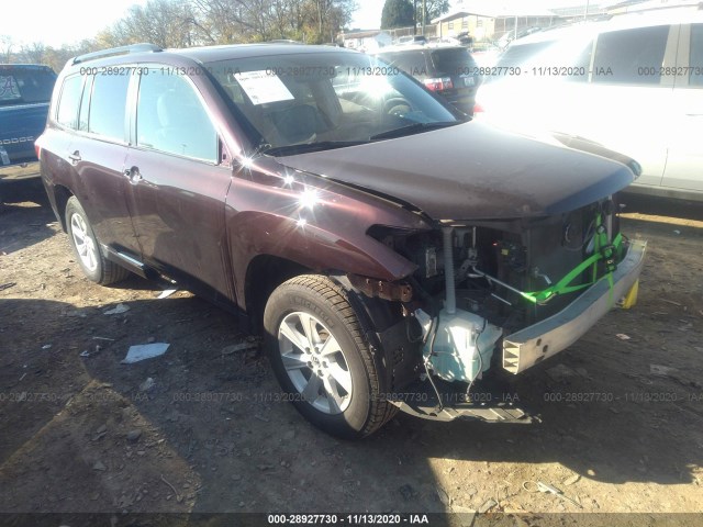 TOYOTA HIGHLANDER 2011 5tdzk3eh4bs027364