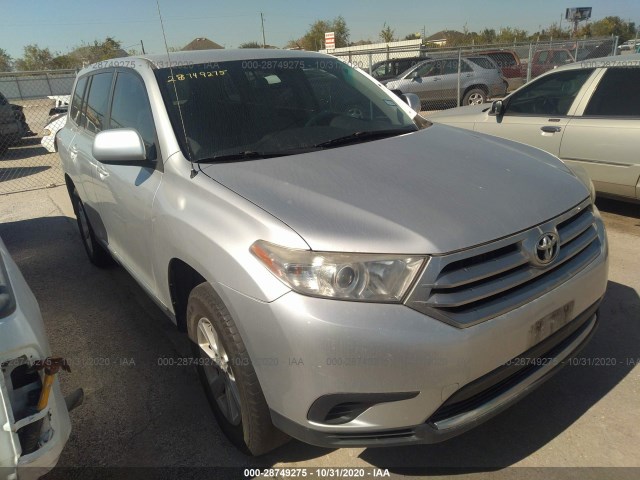 TOYOTA HIGHLANDER 2011 5tdzk3eh4bs028143