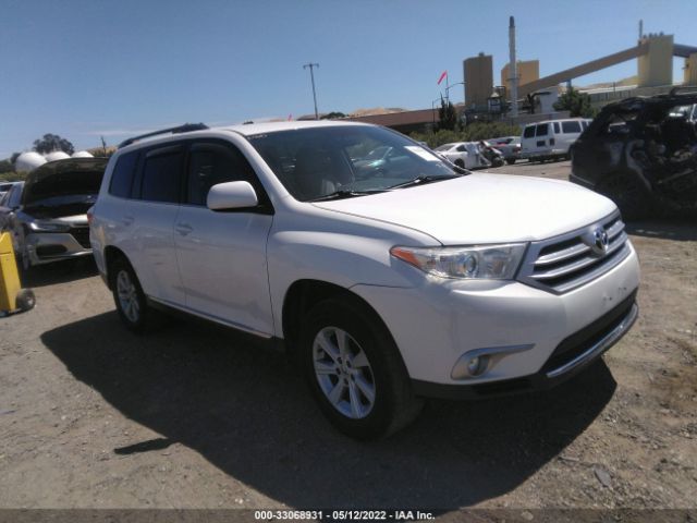 TOYOTA HIGHLANDER 2011 5tdzk3eh4bs030216