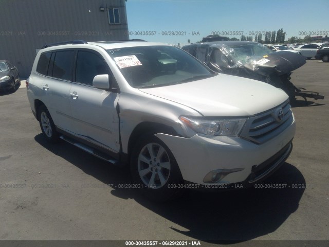 TOYOTA HIGHLANDER 2012 5tdzk3eh4cs050385