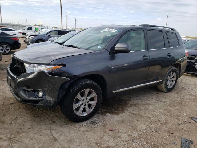 TOYOTA HIGHLANDER 2012 5tdzk3eh4cs058230