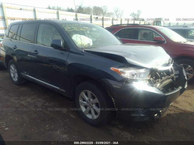 TOYOTA HIGHLANDER 2012 5tdzk3eh4cs060320