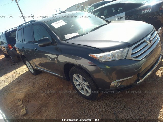 TOYOTA HIGHLANDER 2012 5tdzk3eh4cs064707