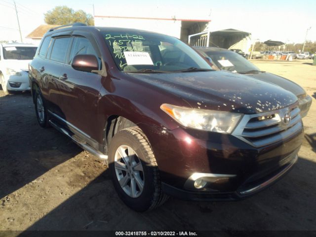 TOYOTA HIGHLANDER 2012 5tdzk3eh4cs066859