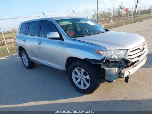 TOYOTA HIGHLANDER 2012 5tdzk3eh4cs071186