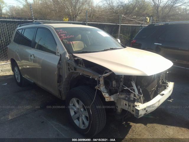 TOYOTA HIGHLANDER 2012 5tdzk3eh4cs075528