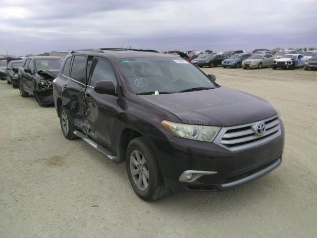 TOYOTA HIGHLANDER 2012 5tdzk3eh4cs077540