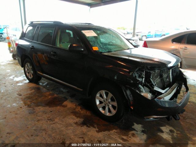 TOYOTA HIGHLANDER 2012 5tdzk3eh4cs077893