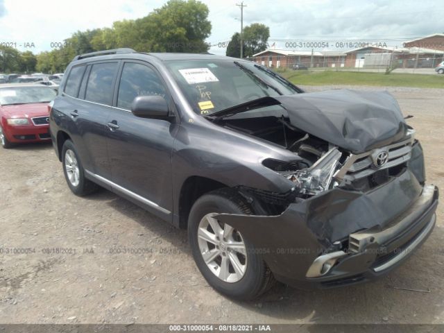 TOYOTA HIGHLANDER 2012 5tdzk3eh4cs078400