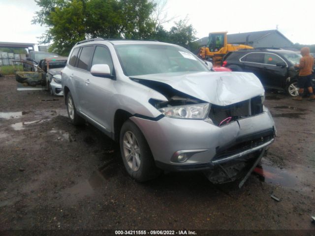 TOYOTA HIGHLANDER 2012 5tdzk3eh4cs078414