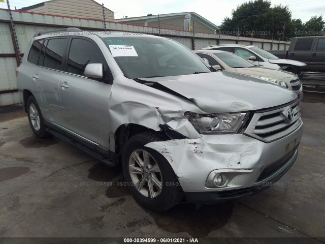 TOYOTA HIGHLANDER 2012 5tdzk3eh4cs088893