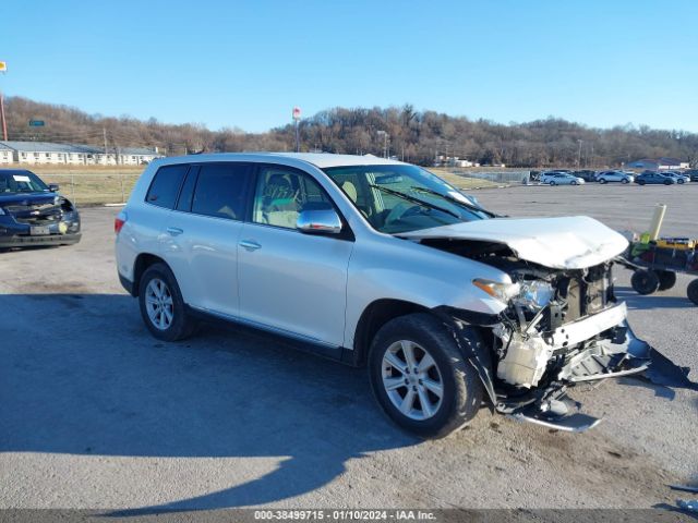 TOYOTA HIGHLANDER 2013 5tdzk3eh4ds092590