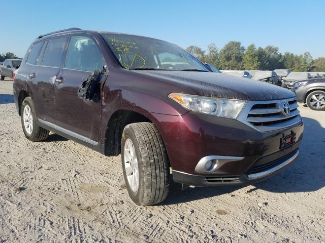 TOYOTA HIGHLANDER 2013 5tdzk3eh4ds103345