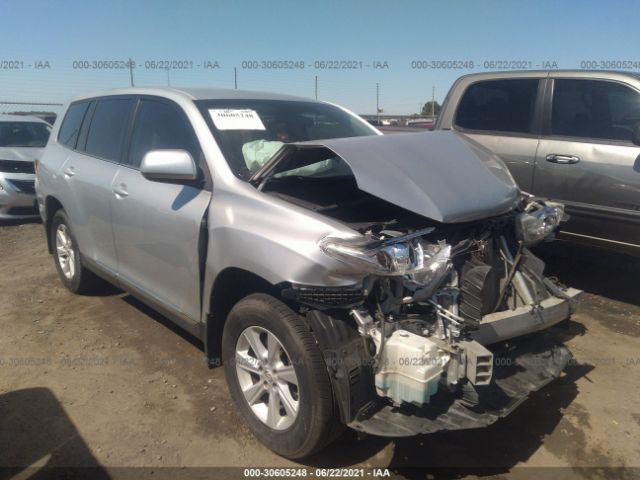 TOYOTA HIGHLANDER 2013 5tdzk3eh4ds103409