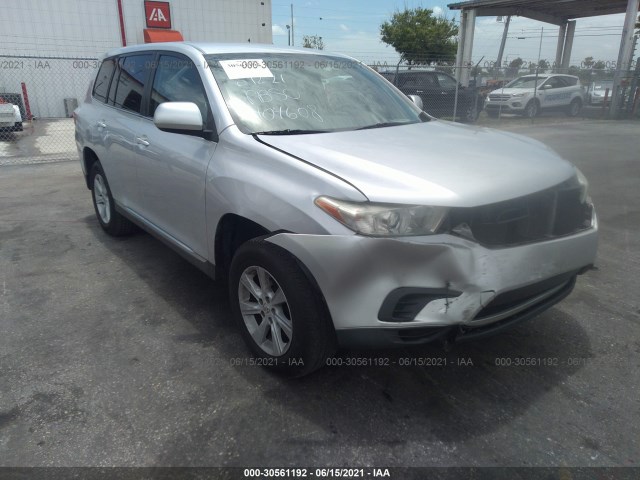 TOYOTA HIGHLANDER 2013 5tdzk3eh4ds104608