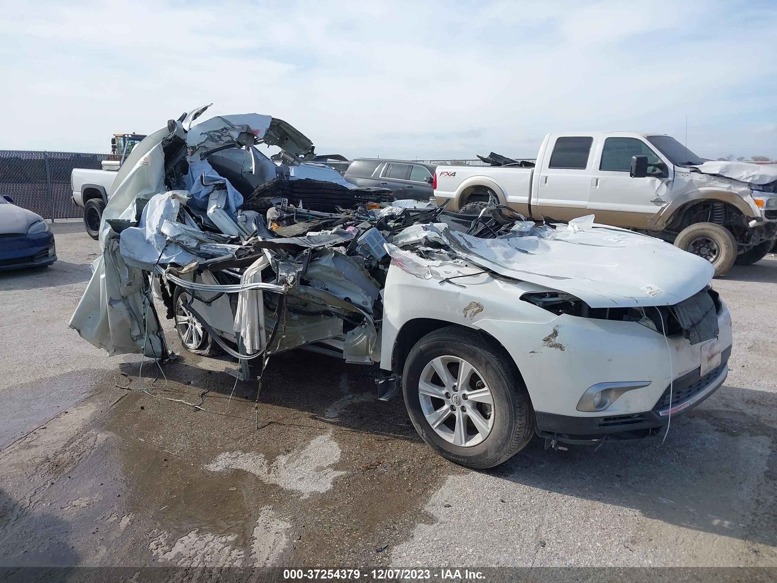 TOYOTA HIGHLANDER 2013 5tdzk3eh4ds104737