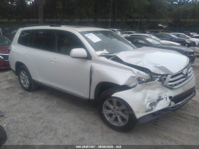 TOYOTA HIGHLANDER 2013 5tdzk3eh4ds111574