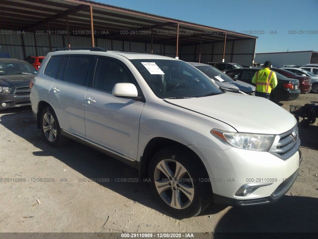 TOYOTA HIGHLANDER 2013 5tdzk3eh4ds118587