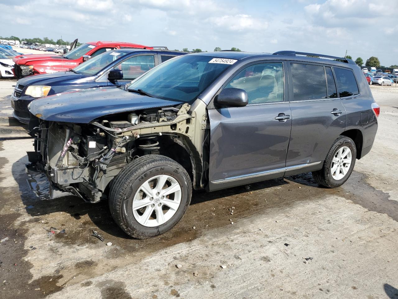 TOYOTA HIGHLANDER 2013 5tdzk3eh4ds128293