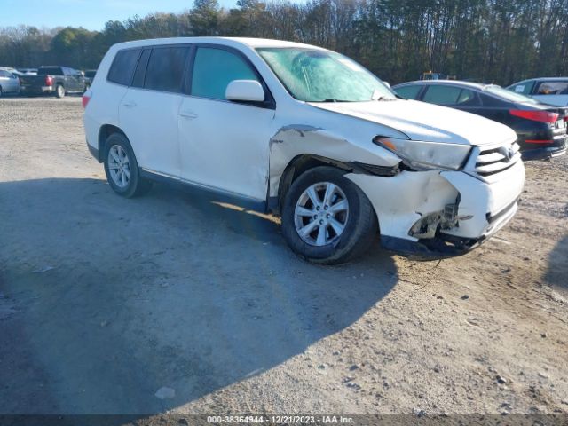 TOYOTA HIGHLANDER 2013 5tdzk3eh4ds133980