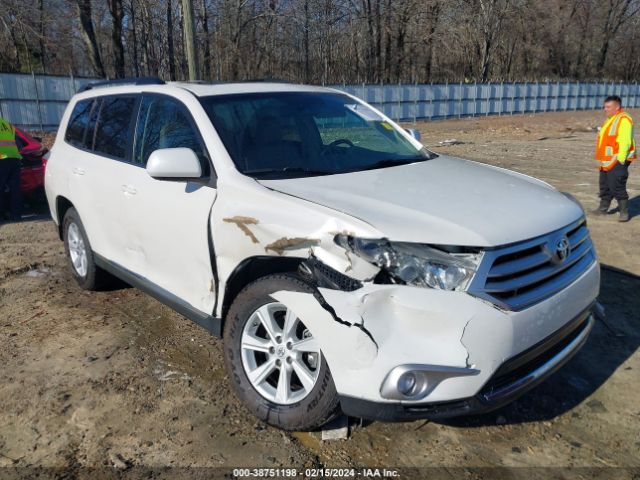 TOYOTA HIGHLANDER 2013 5tdzk3eh4ds141268