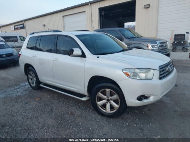 TOYOTA HIGHLANDER 2010 5tdzk3eh5as003279