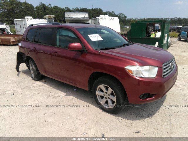 TOYOTA HIGHLANDER 2010 5tdzk3eh5as006649