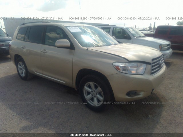 TOYOTA HIGHLANDER 2010 5tdzk3eh5as013763