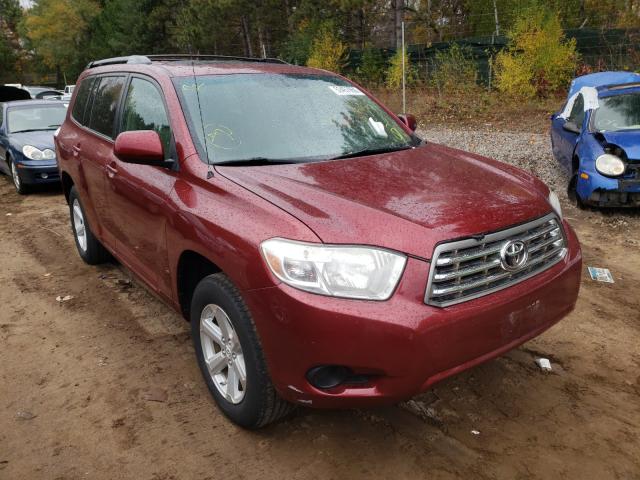 TOYOTA HIGHLANDER 2010 5tdzk3eh5as017411