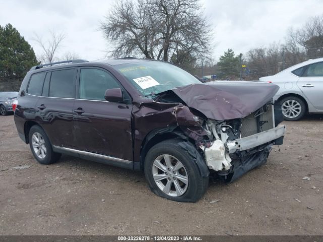 TOYOTA HIGHLANDER 2011 5tdzk3eh5bs032329