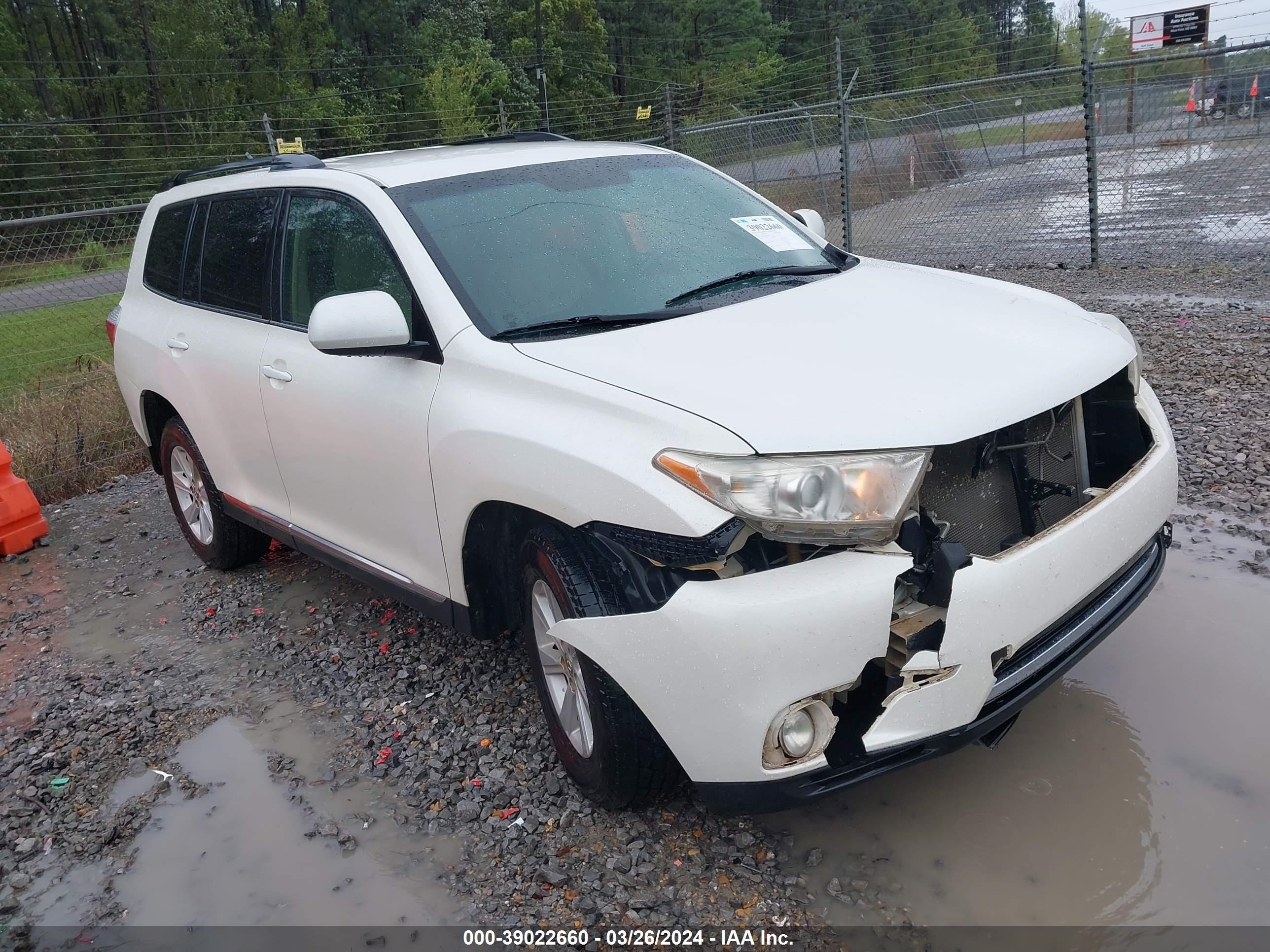 TOYOTA HIGHLANDER 2012 5tdzk3eh5cs052680