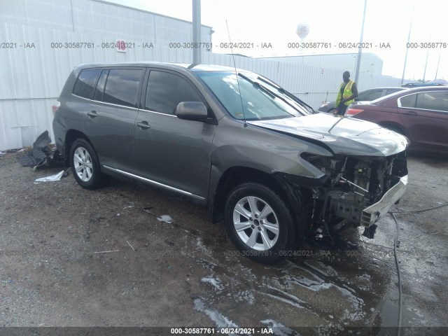 TOYOTA HIGHLANDER 2012 5tdzk3eh5cs064263