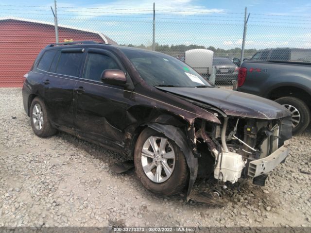 TOYOTA HIGHLANDER 2012 5tdzk3eh5cs081726