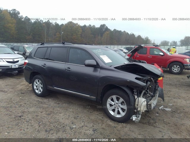 TOYOTA HIGHLANDER 2012 5tdzk3eh5cs083959