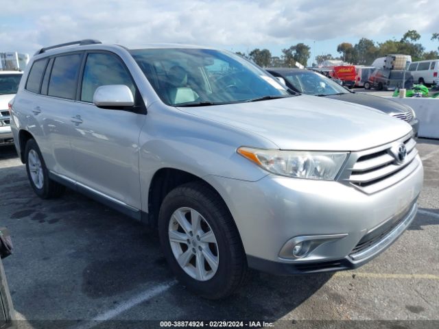 TOYOTA HIGHLANDER 2013 5tdzk3eh5ds114693