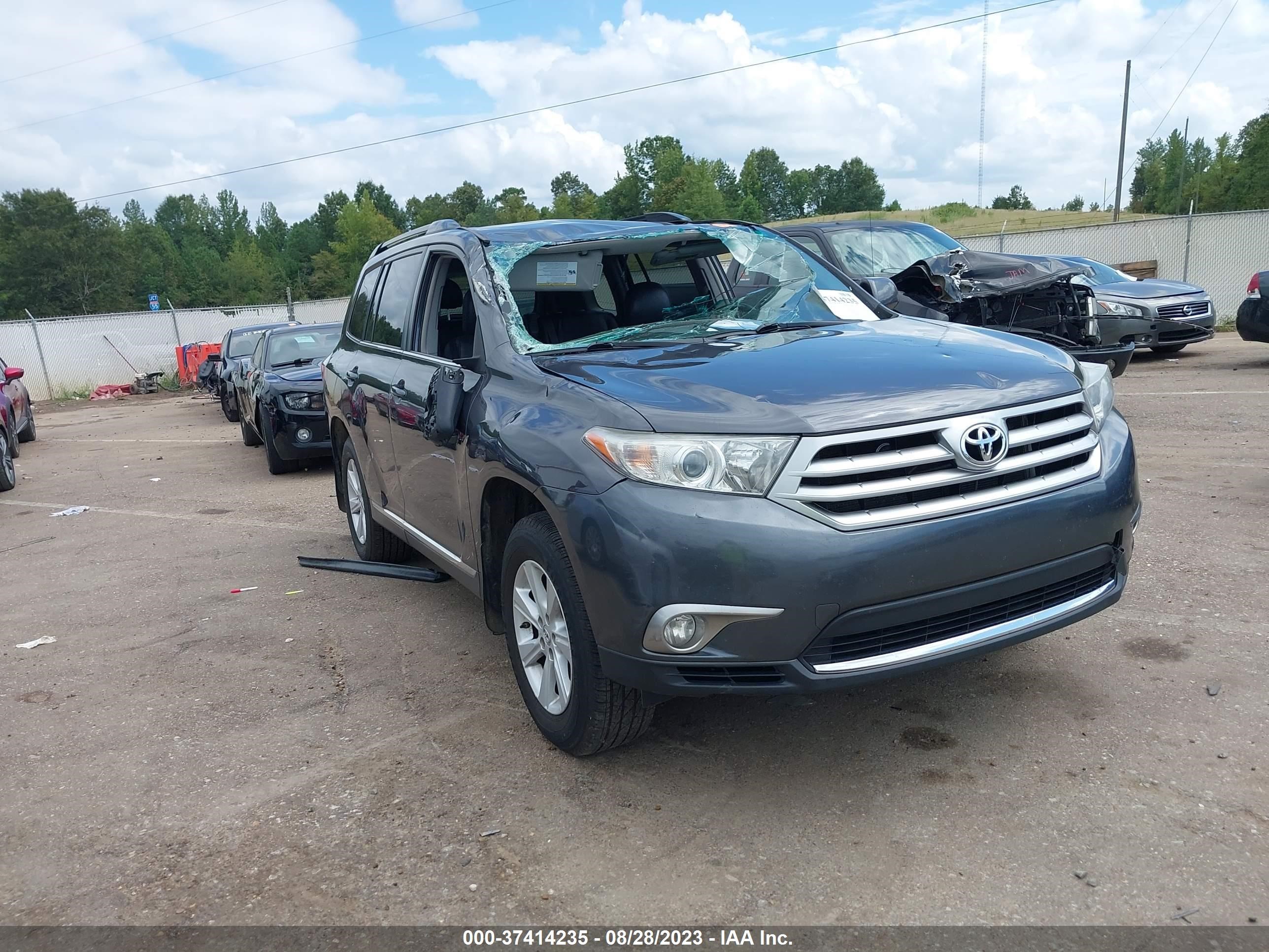 TOYOTA HIGHLANDER 2013 5tdzk3eh5ds115018