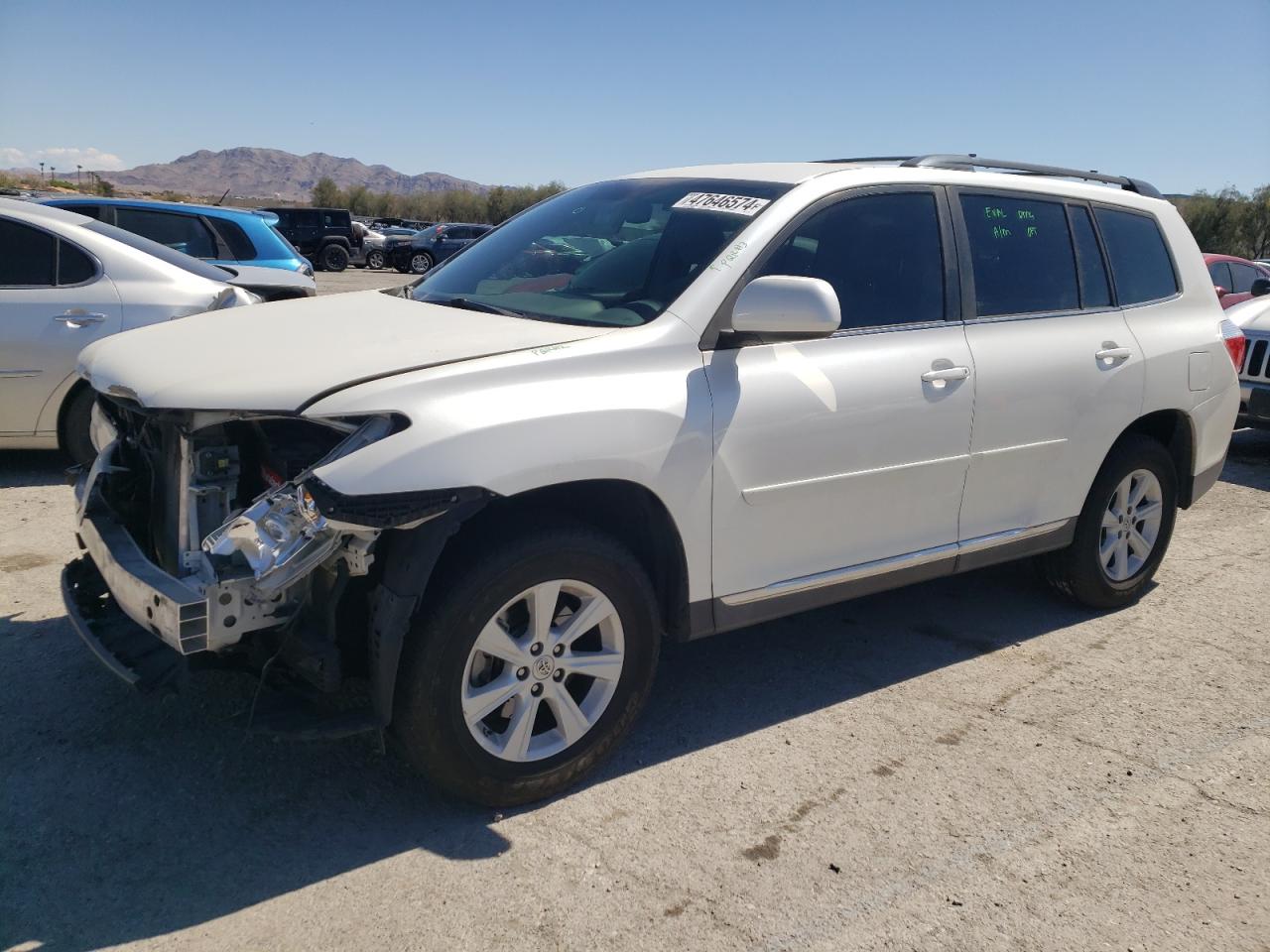 TOYOTA HIGHLANDER 2013 5tdzk3eh5ds117674