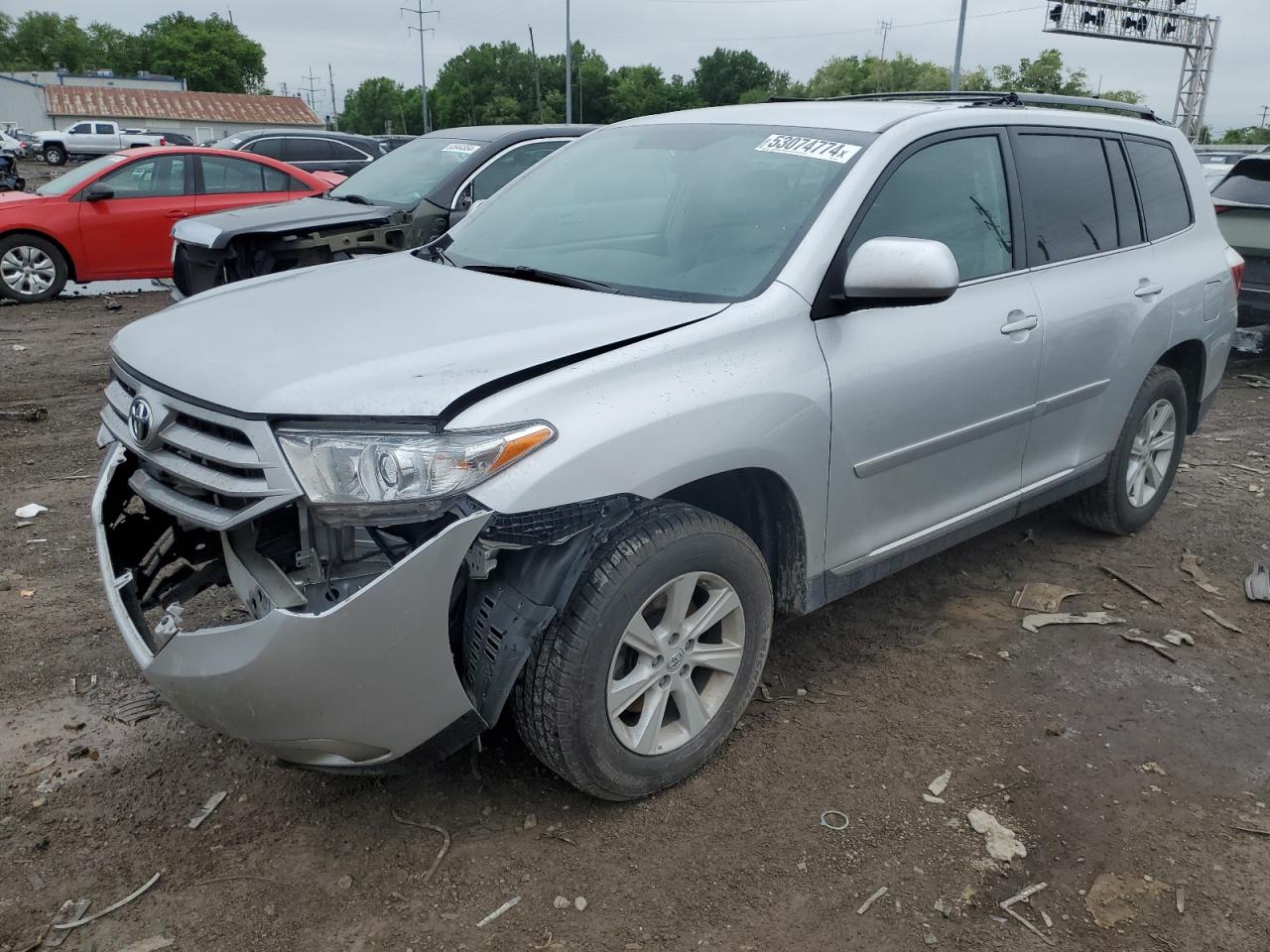 TOYOTA HIGHLANDER 2013 5tdzk3eh5ds127881