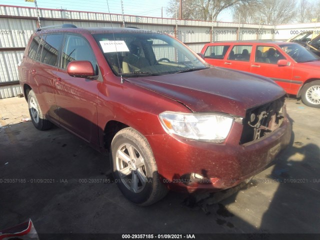 TOYOTA HIGHLANDER 2010 5tdzk3eh6as003310