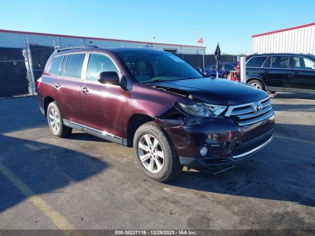 TOYOTA HIGHLANDER 2011 5tdzk3eh6bs027396