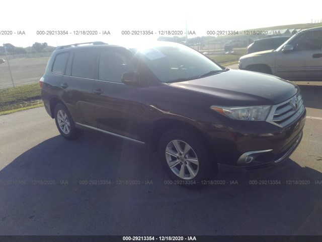 TOYOTA HIGHLANDER 2011 5tdzk3eh6bs033845