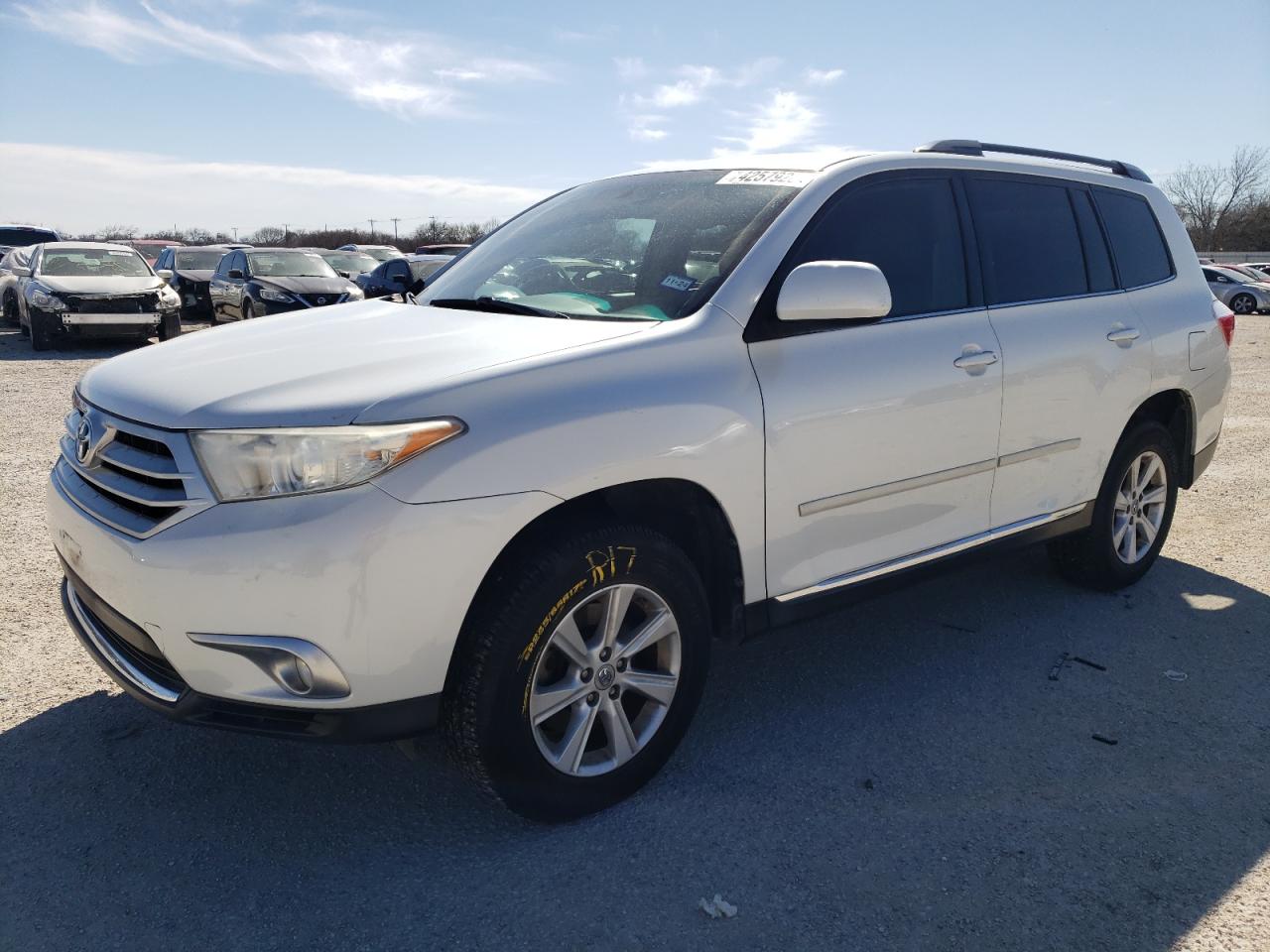 TOYOTA HIGHLANDER 2011 5tdzk3eh6bs048619