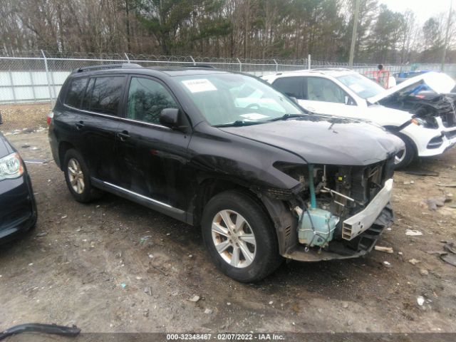 TOYOTA HIGHLANDER 2012 5tdzk3eh6cs075269