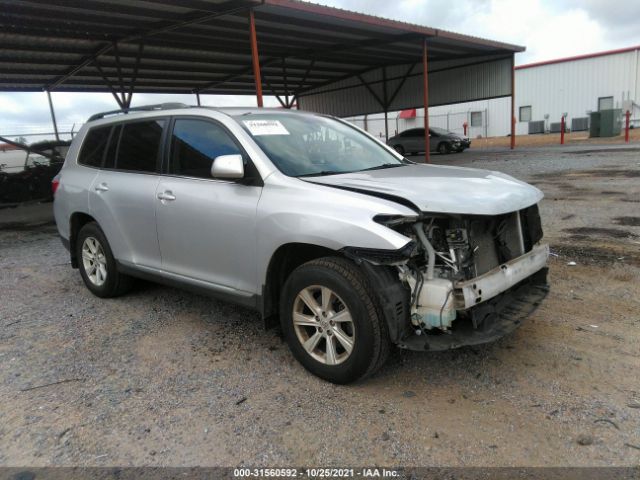 TOYOTA HIGHLANDER 2012 5tdzk3eh6cs080665