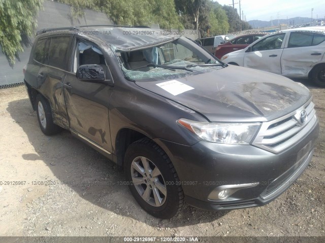 TOYOTA HIGHLANDER 2013 5tdzk3eh6ds095765